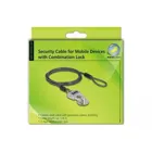 20657 - Navilock security cable for tablets and smartphones with combination lock and steel