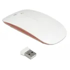 12536 - Optische 3-Tasten Maus 2,4 GHz kabellos weiß / rosé