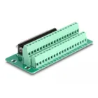 66914 - D-Sub 37 pin socket to terminal block for top-hat rail