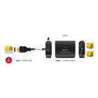 18650 - HDMI splitter 1 x HDMI in to 2 x HDMI out 4K 60 Hz with downscaler