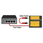 86407 - Cable tester RJ45 / RJ12 + port finder