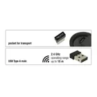 12622 - Ergonomic vertical optical 5-button mouse 2.4 GHz wireless - Silent