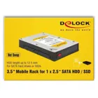 47224 - 3.5" Wechselrahmen für 1 x 2.5" SATA HDD / SSD