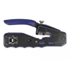 90577 - Crimping pliers for 8P/ RJ45 modular plugs with blade and stripper (Easy-C
