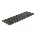 12454 - Wireless keyboard for Smart TV and Windows PCs with touchpad 6 mm flat