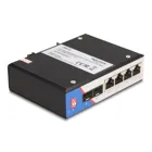 88015 - Industrial Gigabit Ethernet Switch 4 Port RJ45 2 Port SFP for top-hat rail