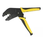90528 - Universal coax crimping pliers for 4 different diameters angled