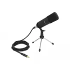 66640 - Professional computer podcasting microphone with XLR connector and 3 pin