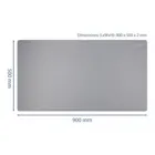 12043 - Mouse pad 900 x 500 x 2 mm grey