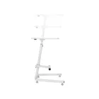 MC-849 - Maclean desk table Laptop stand with footrest Notebook table Tabl
