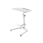 MC-849 - Maclean desk table Laptop stand with footrest Notebook table Tabl