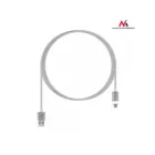 MCE160 - Cable micro USB magnetyczny silver Maclean Energy - Quick &amp; Fast Charge
