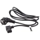 MCTV-802 - Angled mains cable, 3-pin, EU plug, 1.5m