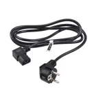 MCTV-803 - Mains cable, angled, 3-pin, EU plug, 3m