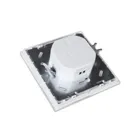 MCE240 - Motion detector, wall mounting, glass frame