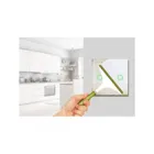 MCE704 - Touch light switch, Maclean, double, glass, white with round backlighting. Button, W