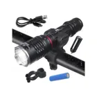 MCE220 - LED-Taschenlampe, 800 Lumen, Ladegerät, Fahrradhalterung
