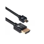 MCTV-722 - Maclean cable, HDMI-microHDMI, ULTRA SLIM, v1.4, A-D, 2m