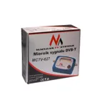 MCTV-627 - Maclean DVB-T-TV-Messgerät, Netzteil, Gehäuse, Kabel 25 cm F-F