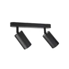MCE452 - Maclean wall and ceiling lamp, spot, movable, aluminum, 2xGU10, 55x100mm, matte black color