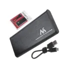 MCE443 - Maclean hard drive enclosure, SSD M.2, NVMe (PCIe), NGFF (SATA), USB 3.1, sizes 2230/2240/2260/2280, aluminium enclosure,