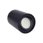 MCE422 - Maclean tube / surface-mounted luminaire, spot, halogen, round, aluminium, GU10, 80x115mm, colour black, B