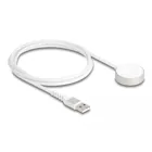 83006 - USB charging cable for Apple Watch MFi 1 m white magnetic