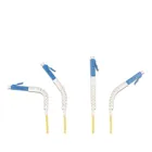 88068 - Fibre optic cable LC Duplex to LC Duplex Singlemode OS2 angled 0.5 m