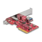 90158 - PCI Express x4 card to 1 x external USB 10 Gbps USB Type-C socket 1 x int