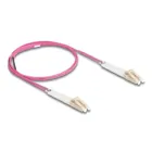 88087 - Fibre optic cable LC Duplex to LC Duplex Multimode OM4 angled 1 m