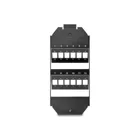 88162 - Fibre optic holder for floor box 12 port for SC Simplex LC Duplex couplings