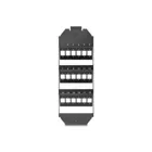 88163 - Fibre optic holder for floor tank 18 port for SC Simplex LC Duplex couplings