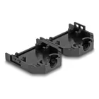 67026 - D-Sub housing for 9-pin plug / socket Plastic housing with strain relief black