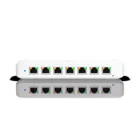 UniFi 8 port GbE PoE Switch powered by PoE input, 60W power adapter included