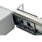 RAC-UP-X20-A1 - 19-inch sliding shelf, 1 HU, 550 mm deep