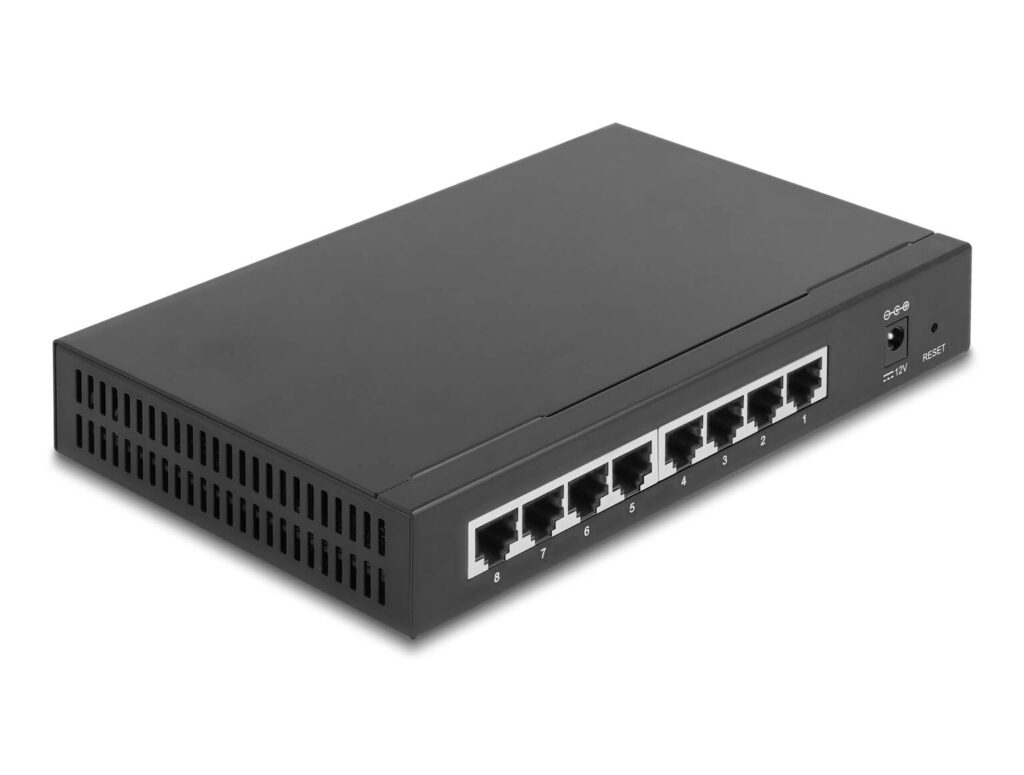 Ubiquiti, MikroTik, Teltonika, Delock, TP-Link, Deciso - More speed in the home network: The Delock 87782 - 2.5 Gigabit Ethernet switch in focus Delock 87782