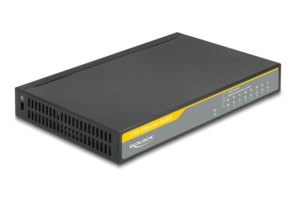 Ubiquiti, MikroTik, Teltonika, Delock, TP-Link, Deciso - 8-port