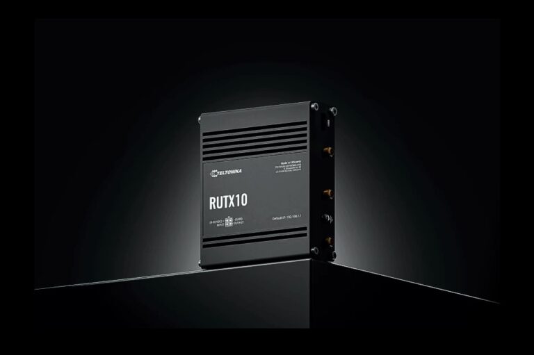 Teltonika RUTX10 – The reliable 4G LTE router for industrial applications