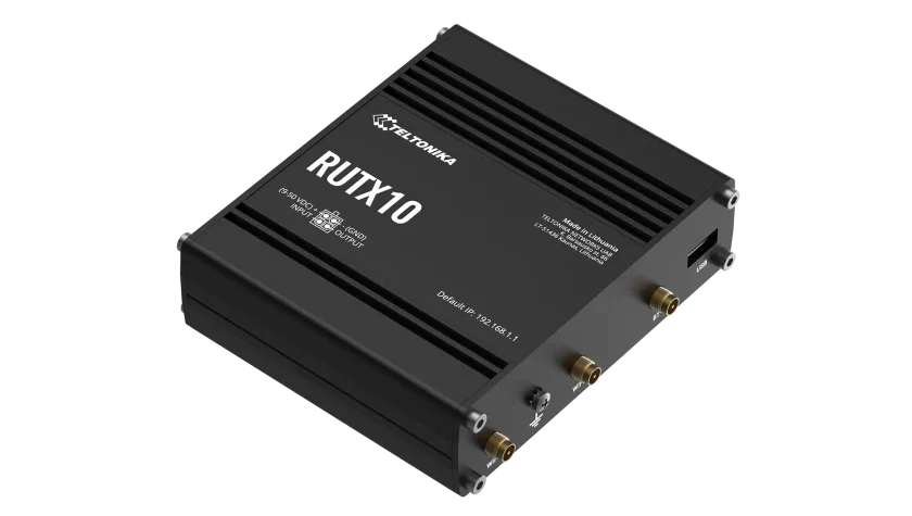 Ubiquiti, MikroTik, Teltonika, Delock, TP-Link, Deciso - Teltonika RUTX10 – Der zuverlässige 4G LTE-Router für industrielle Anwendungen RUTX10