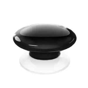 Ubiquiti, MikroTik, Teltonika, Delock, TP-Link, Deciso - Fibaro The Button - Der schwarze Knopf für dein Smart Home: simpel, stylisch, souverän Fibaro The Button