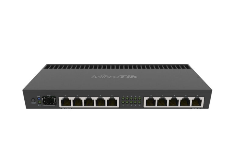MikroTik RB4011iGS+RM test: Gigabit power for professionals at a fair price