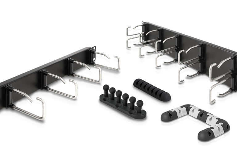 Professional cable management with Delock: Tidiness in the network starts at the base